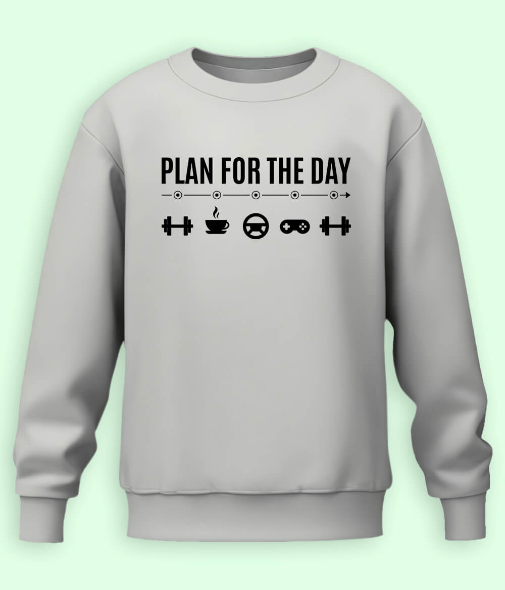 Workout Schedule Sweatshirt (Unisex)