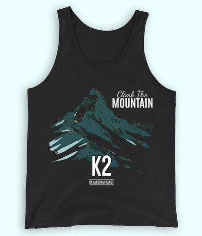 Hiking Adventure Black Tanktop (Unisex)