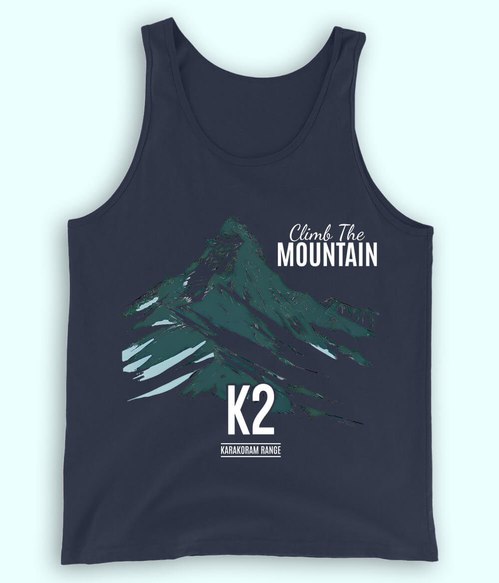 Hiking Adventure Navy Tanktop (Unisex)