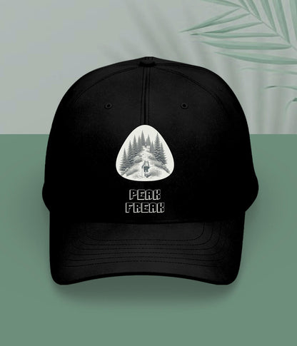 Black Hiking and Trekking Cap