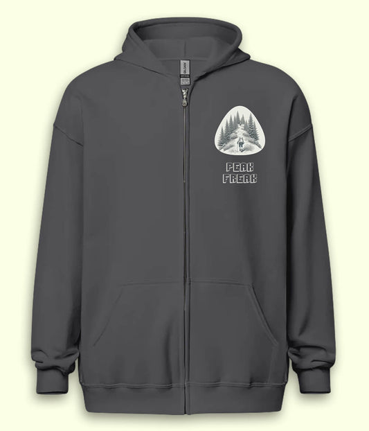 Hiking and Trekking Zipper Hoodie (Unisex)