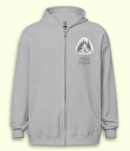 Hiking and Trekking Zipper Hoodie (Unisex)