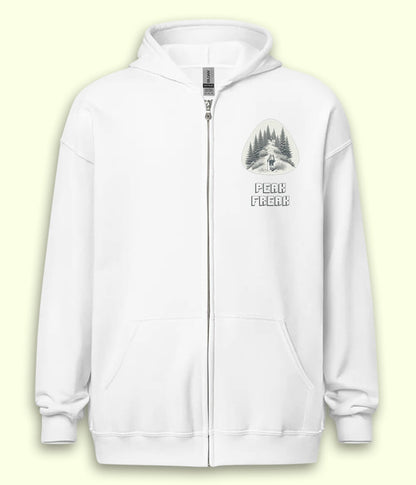 Hiking and Trekking Zipper Hoodie (Unisex)