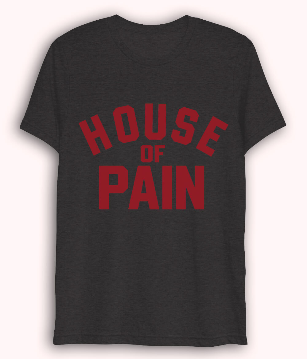 Charcoal Grey House of Pain Dri Fit T-Shirt (Unisex)