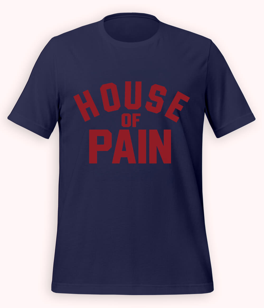 Navy House of Pain T-Shirt (Unisex)