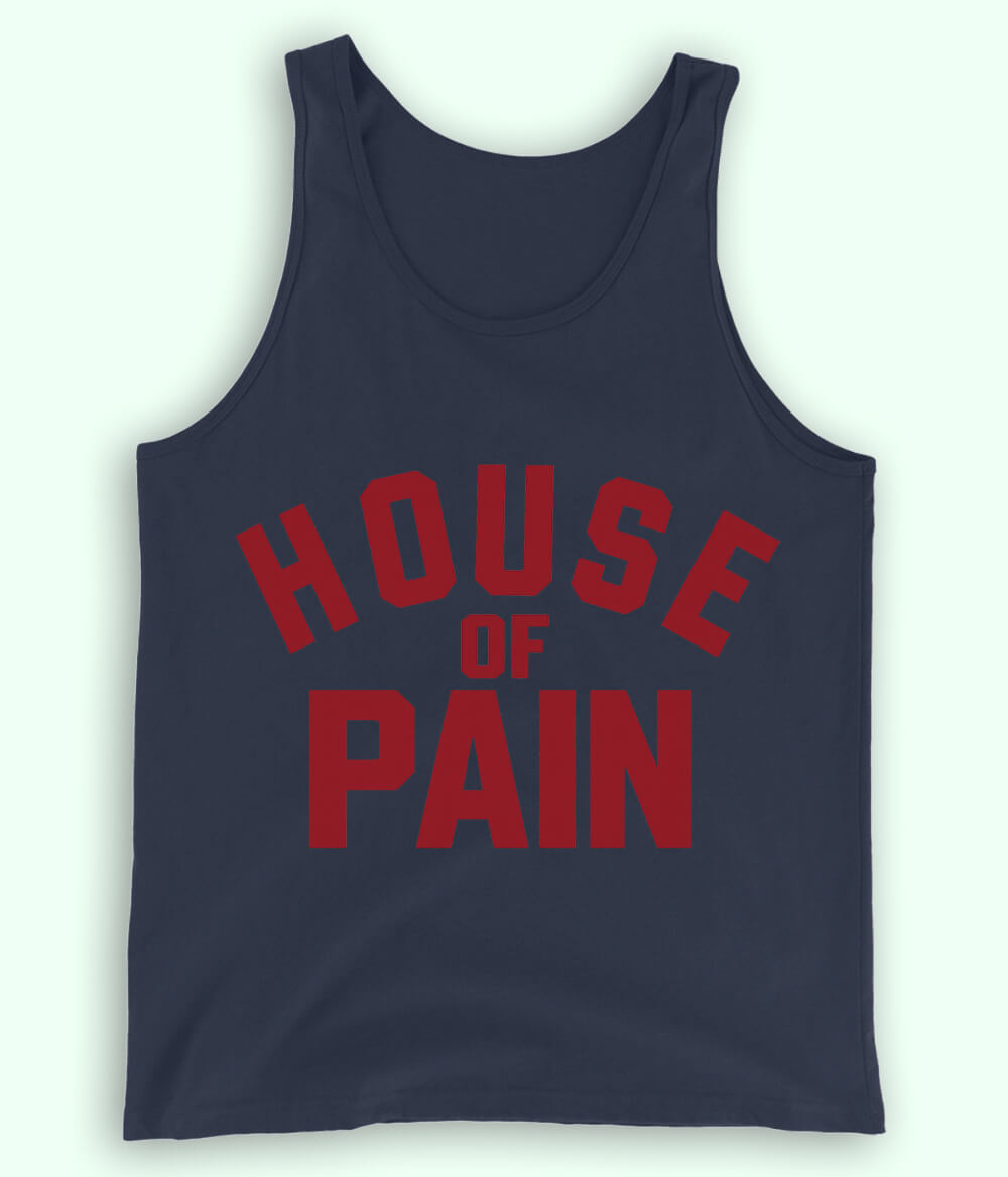 Navy House of Pain Tanktop (Unisex)