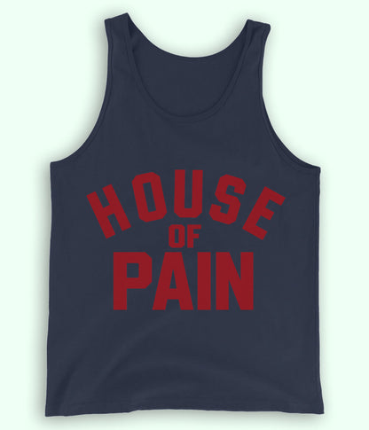 Navy House of Pain Tanktop (Unisex)