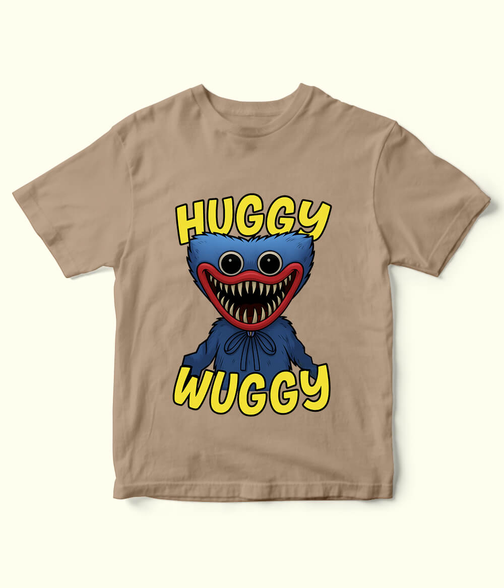 Beige Huggy Wuggy T-Shirt