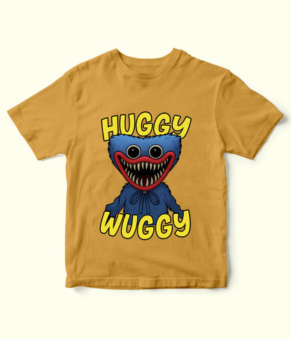 Mustard Huggy Wuggy T-Shirt