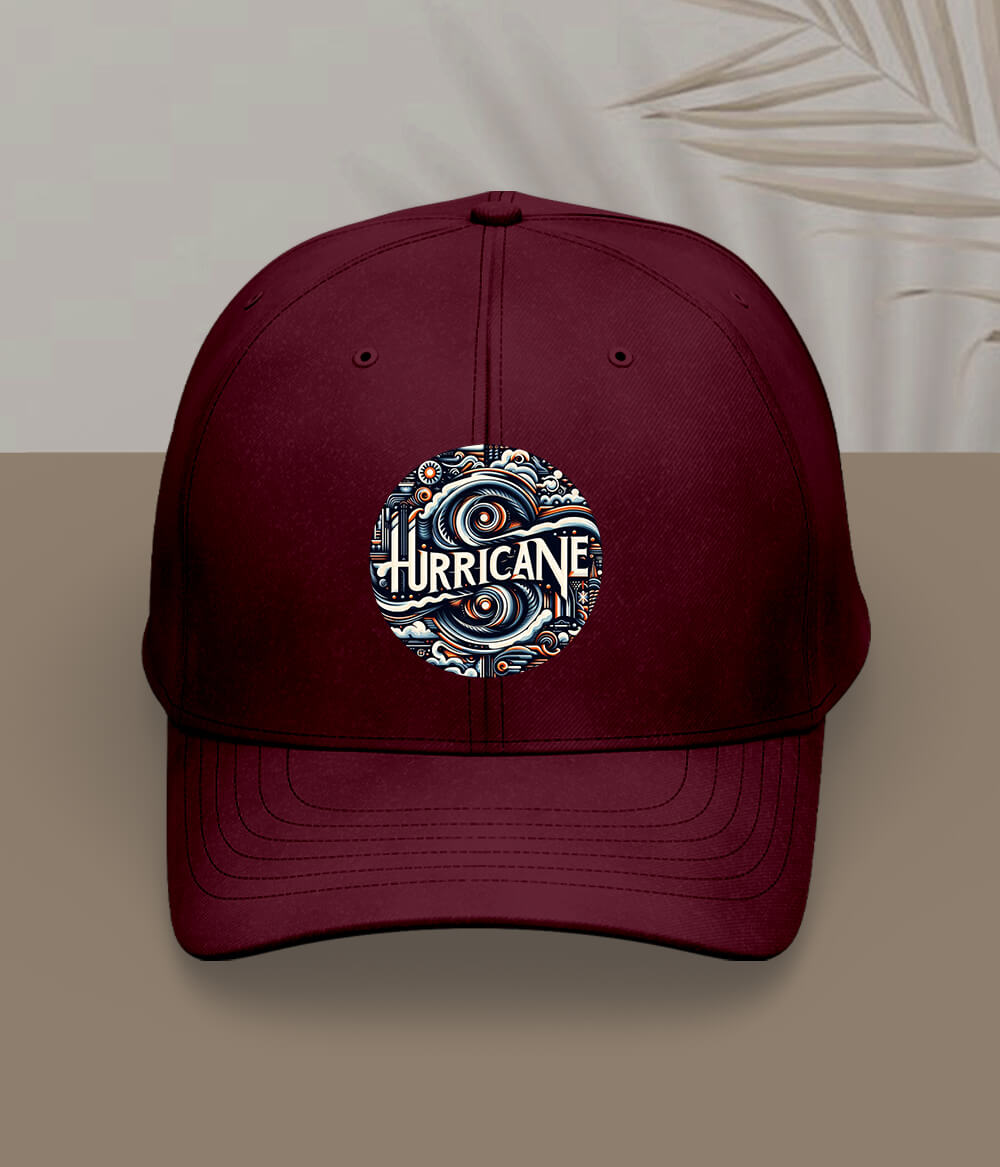 Maroon Hurricane Cap