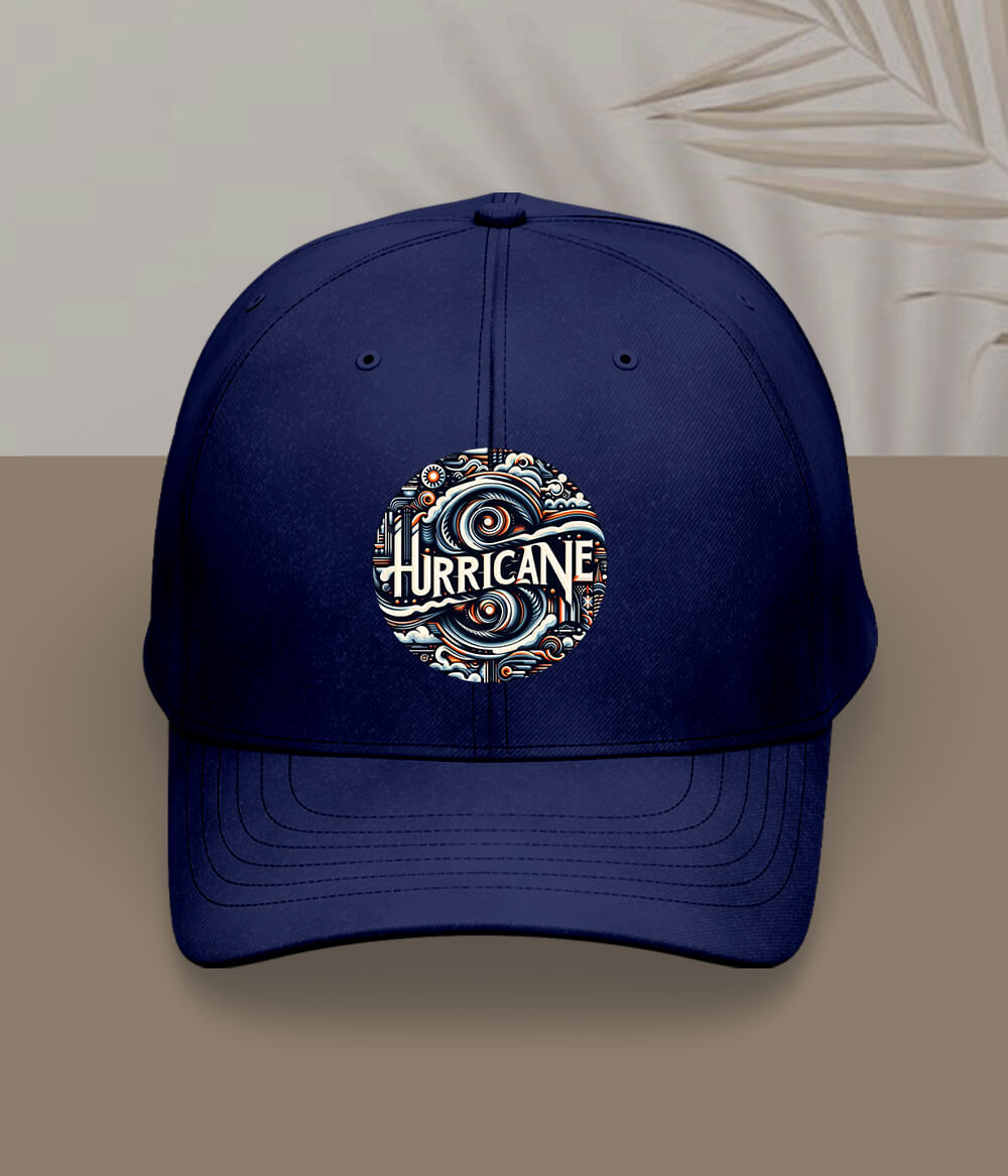 Navy Blue Hurricane Cap