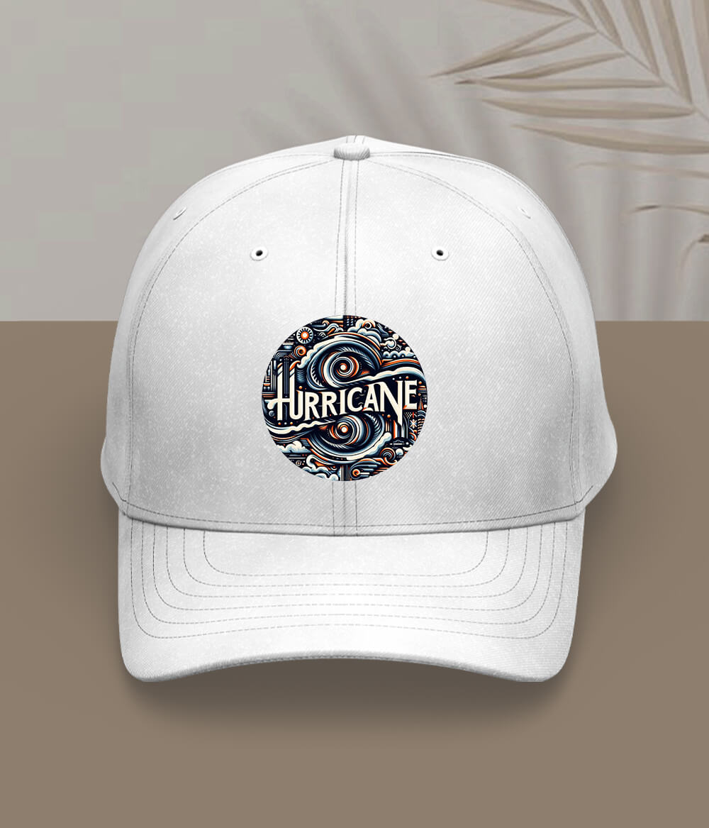 White Hurricane Cap