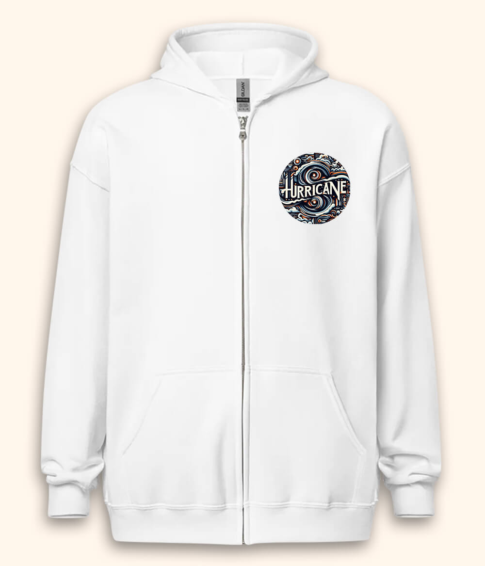 Hurricane Zipper Hoodie (Unisex)
