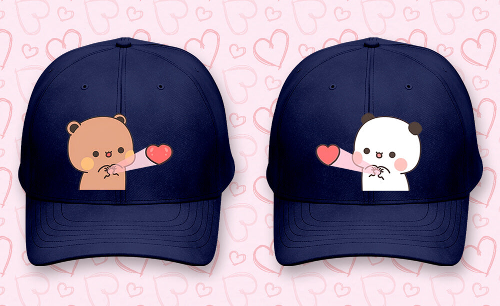 Husband and Wife Love Cap