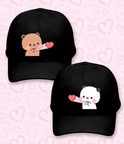 Husband and Wife Love Cap