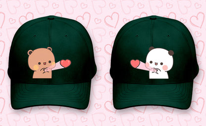 Husband and Wife Love Cap