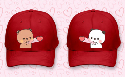 Husband and Wife Love Cap