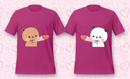 Husband and Wife Love T-Shirts Bundle Light Purple