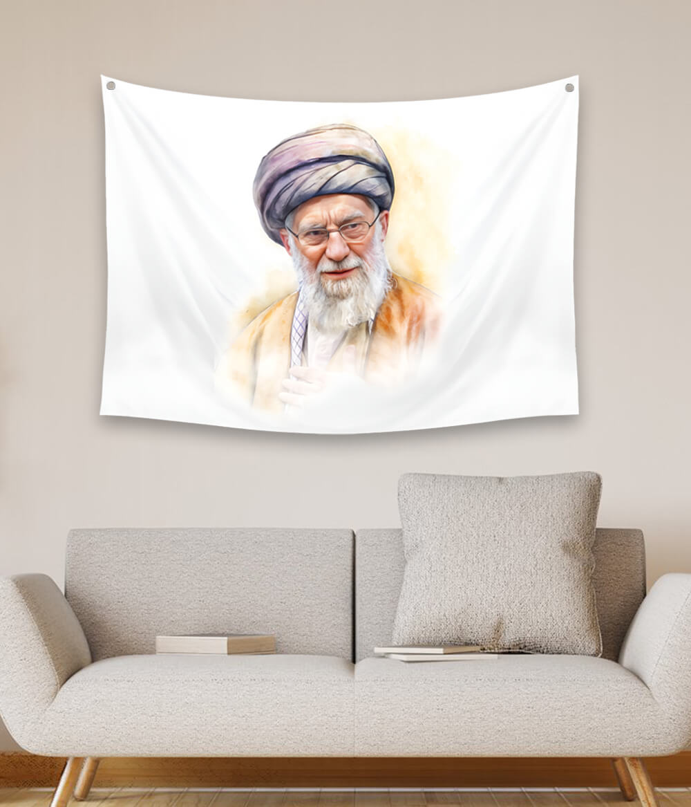 Imam Ayatollah Khomeini Tapestry