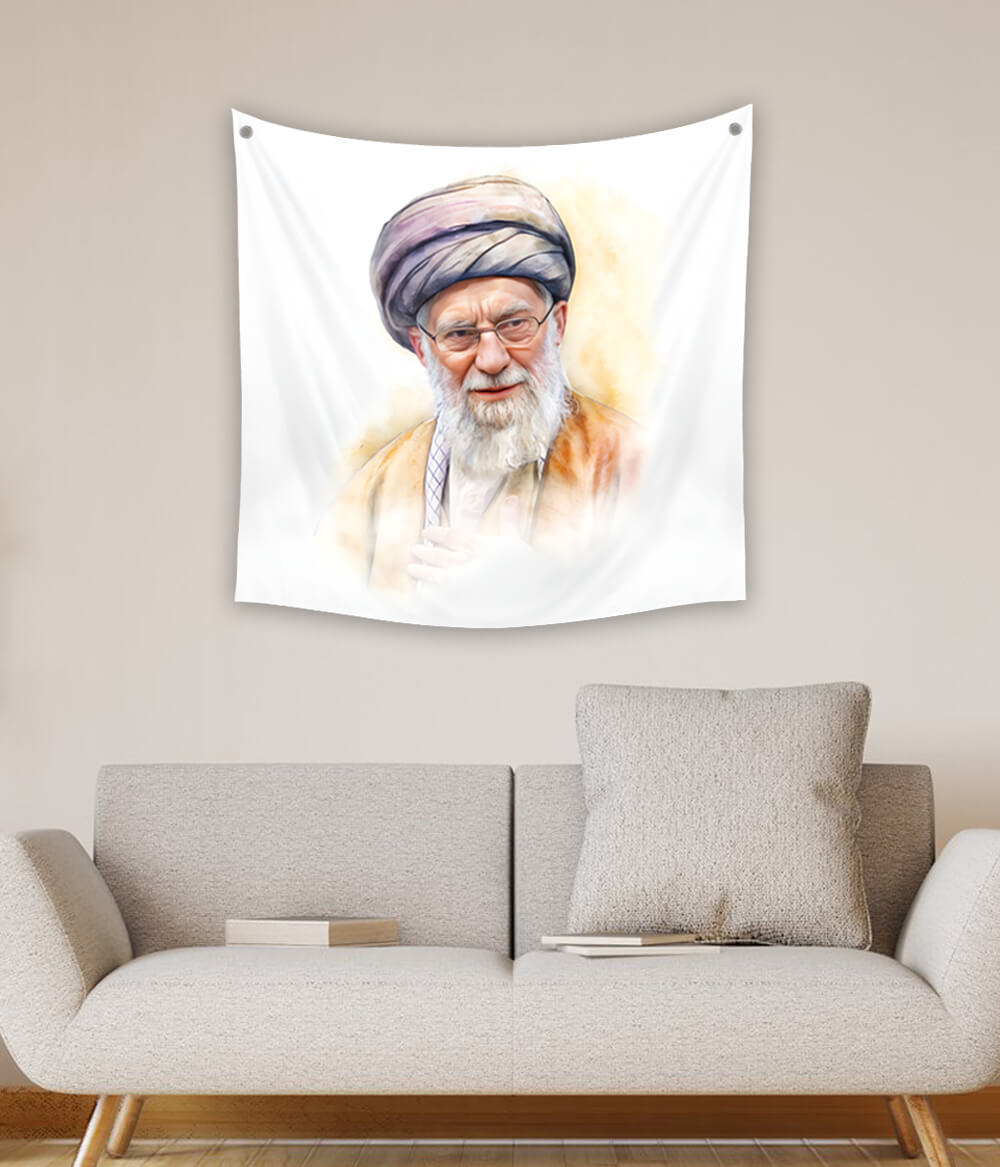 Imam Ayatollah Khomeini Tapestry