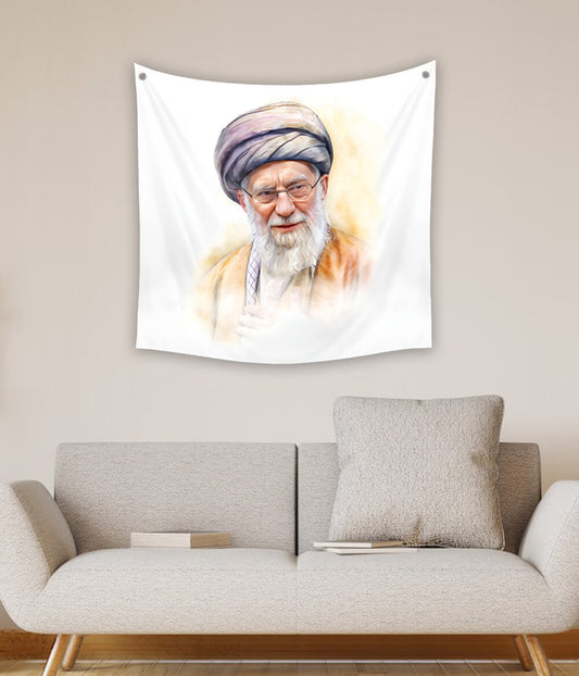 Imam Ayatollah Khomeini Tapestry
