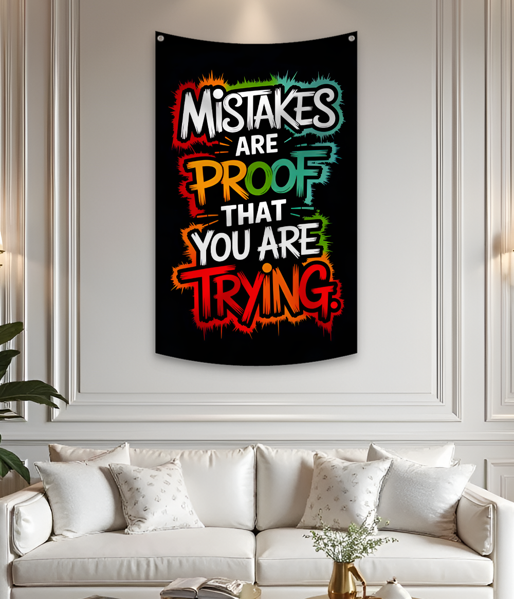 Inspirational Wall Tapestry – Positive Quotes Wall Hanging
