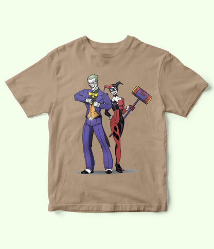 Joker and Harley Quinn Kids T-Shirt
