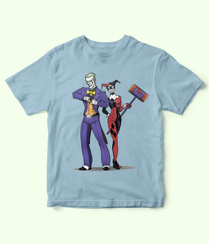 Joker and Harley Quinn Kids T-Shirt