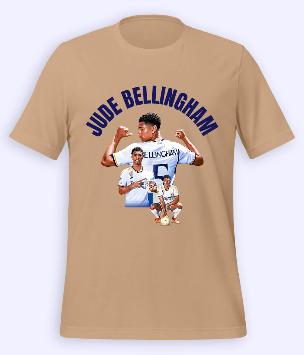Jude Bellingham England Star Football T-Shirt