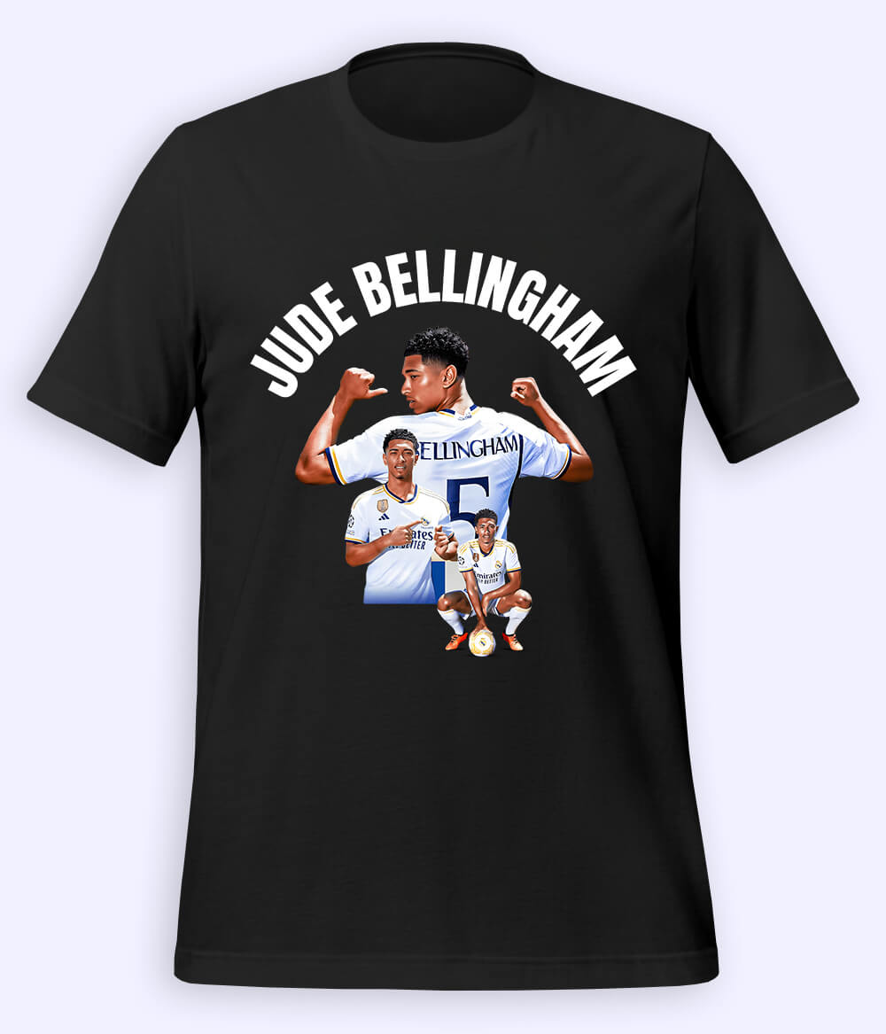Jude Bellingham England Star Football T-Shirt