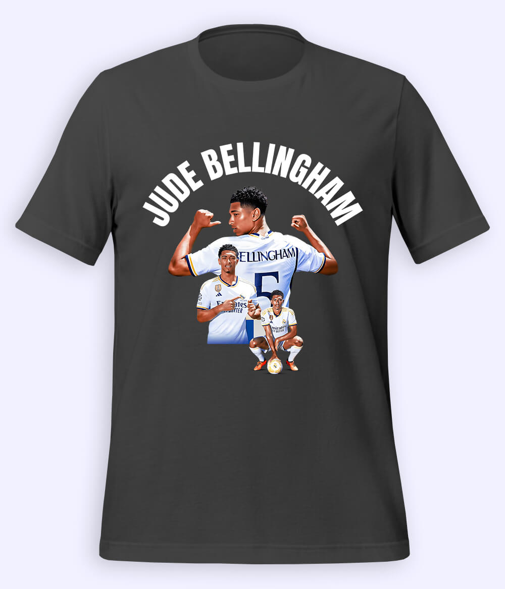 Jude Bellingham England Star Football T-Shirt