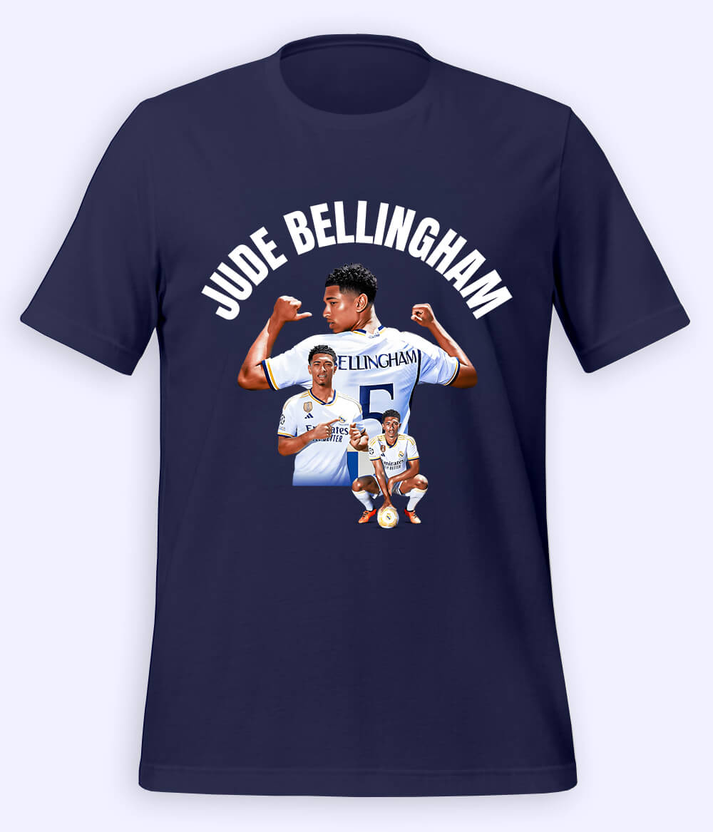 Jude Bellingham England Star Football T-Shirt