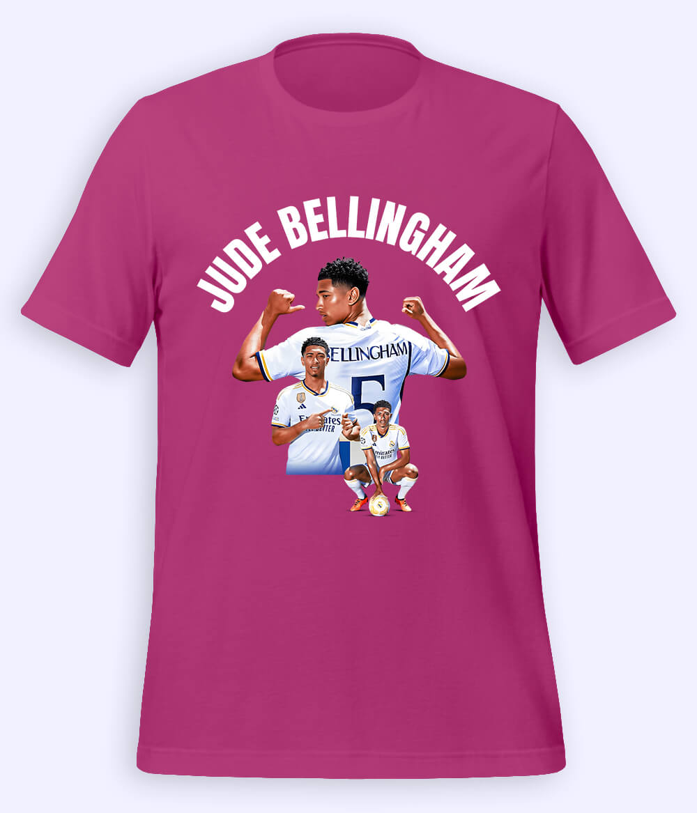 Jude Bellingham England Star Football T-Shirt