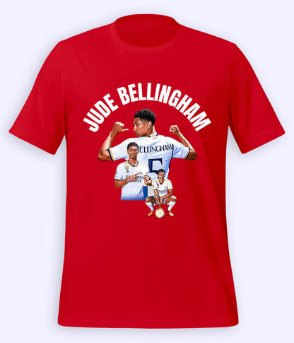 Jude Bellingham England Star Football T-Shirt