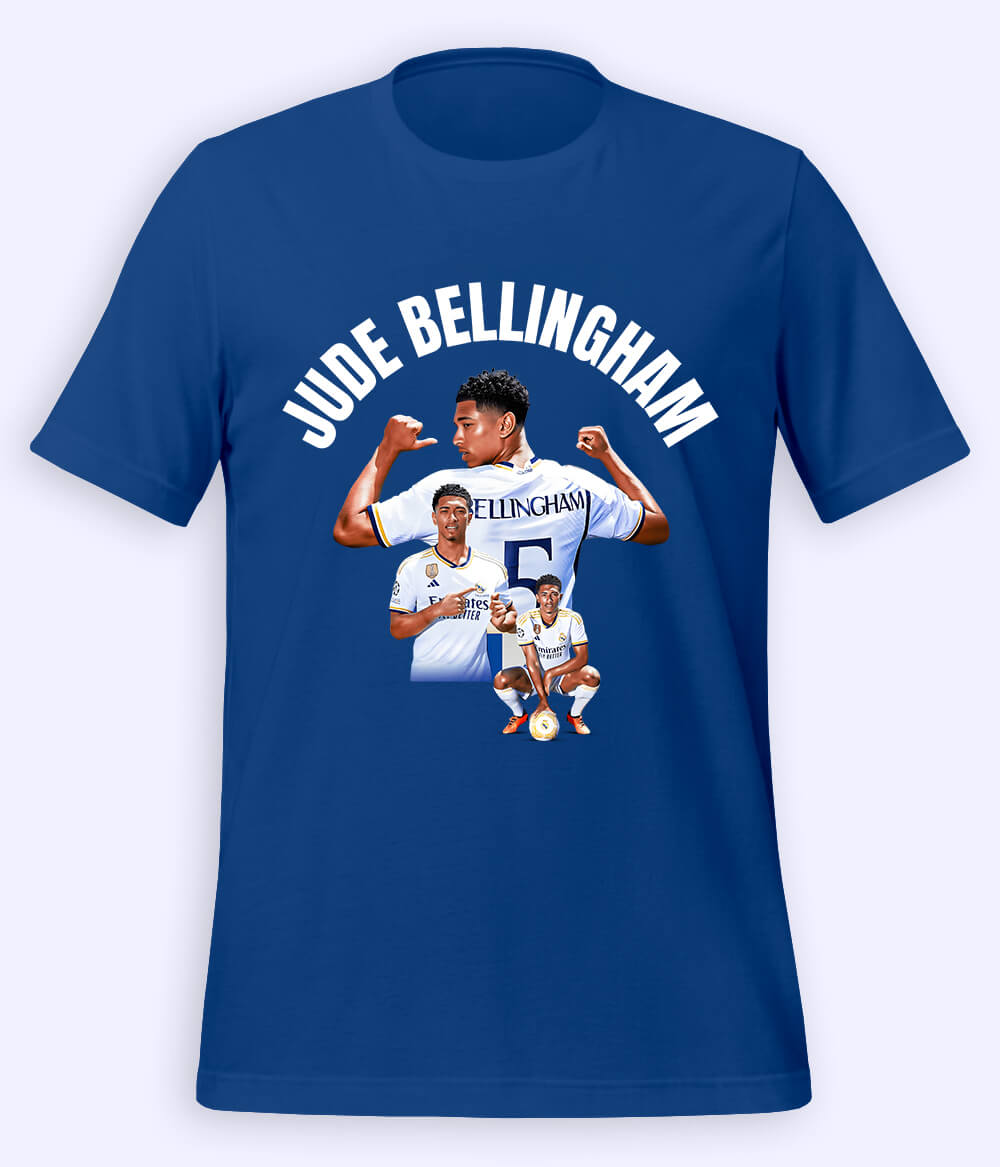 Jude Bellingham England Star Football T-Shirt