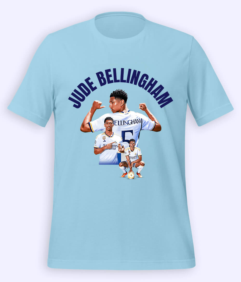 Jude Bellingham England Star Football T-Shirt