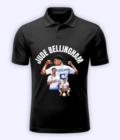Jude Bellingham Real Madrid Football Polo T-Shirt