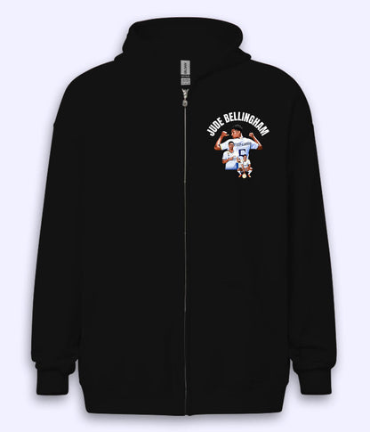 Jude Bellingham Real Madrid Supporter Zipper Hoodie