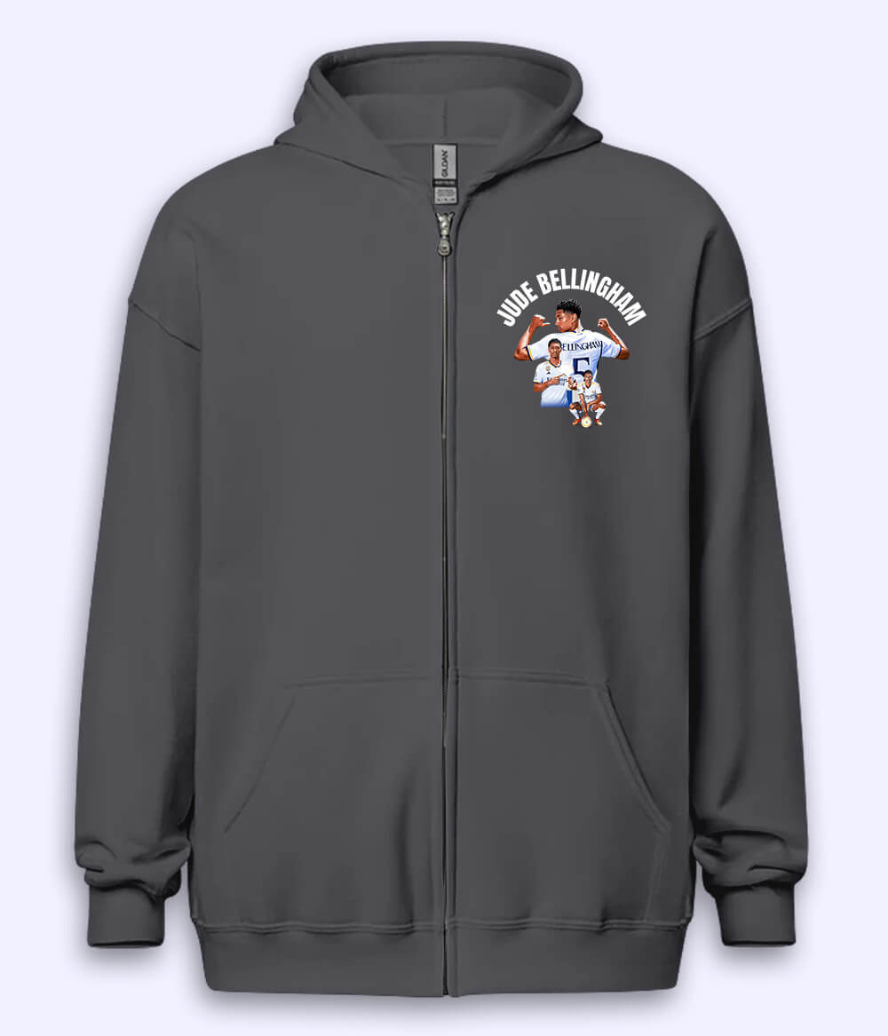 Jude Bellingham Real Madrid Supporter Zipper Hoodie