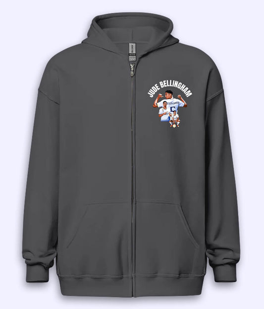 Jude Bellingham Real Madrid Supporter Zipper Hoodie