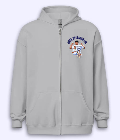 Jude Bellingham Real Madrid Supporter Zipper Hoodie