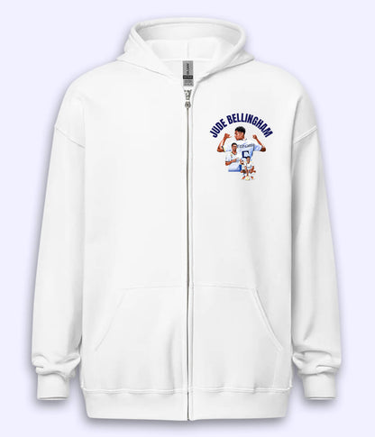 Jude Bellingham Real Madrid Supporter Zipper Hoodie