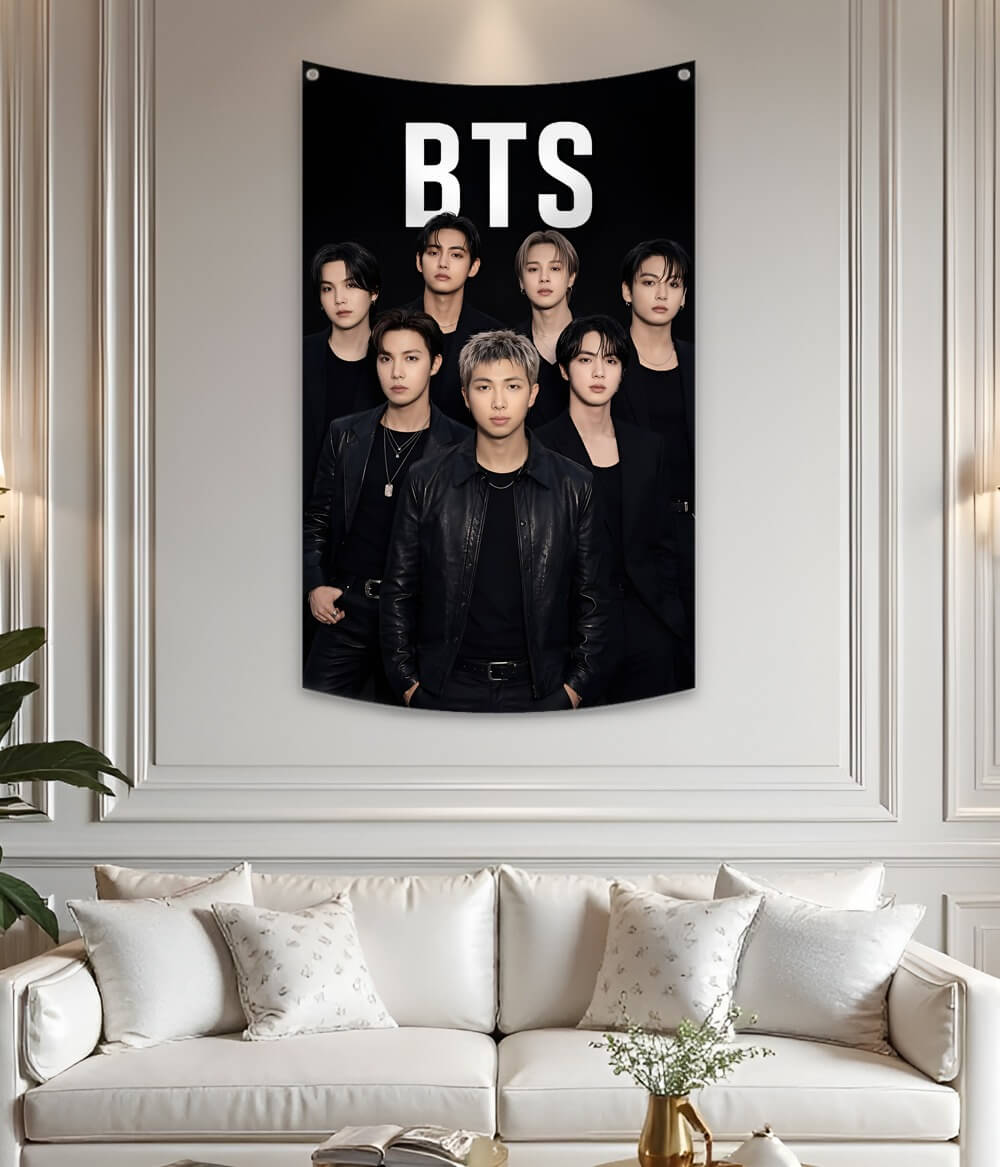 K-Pop BTS Wall Tapestry