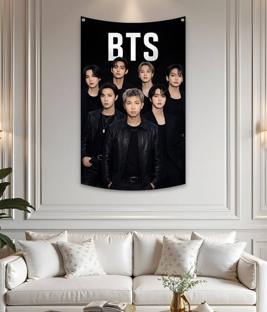 K-Pop BTS Wall Tapestry