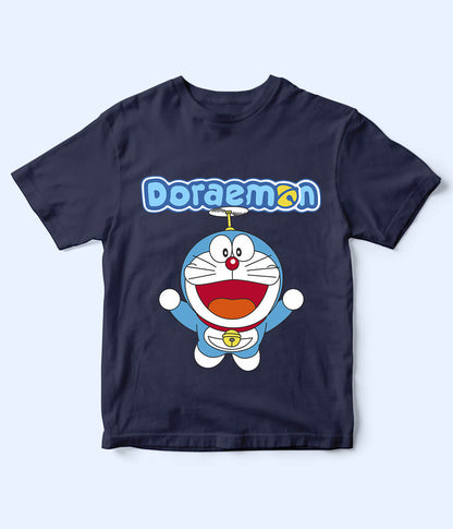 Kids Doraemon Navy Shirt
