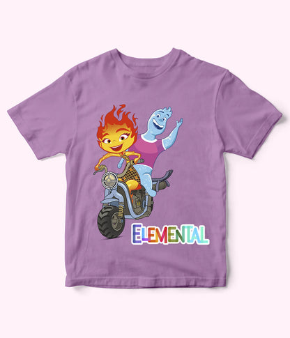Kids Elemental Purple T-Shirt