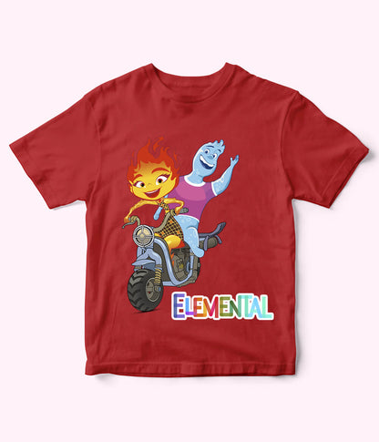 Kids Elemental Red T-Shirt