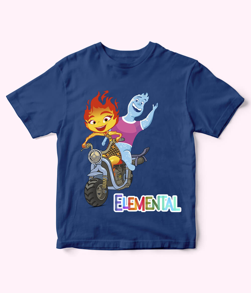 Kids Elemental Royal Blue T-Shirt
