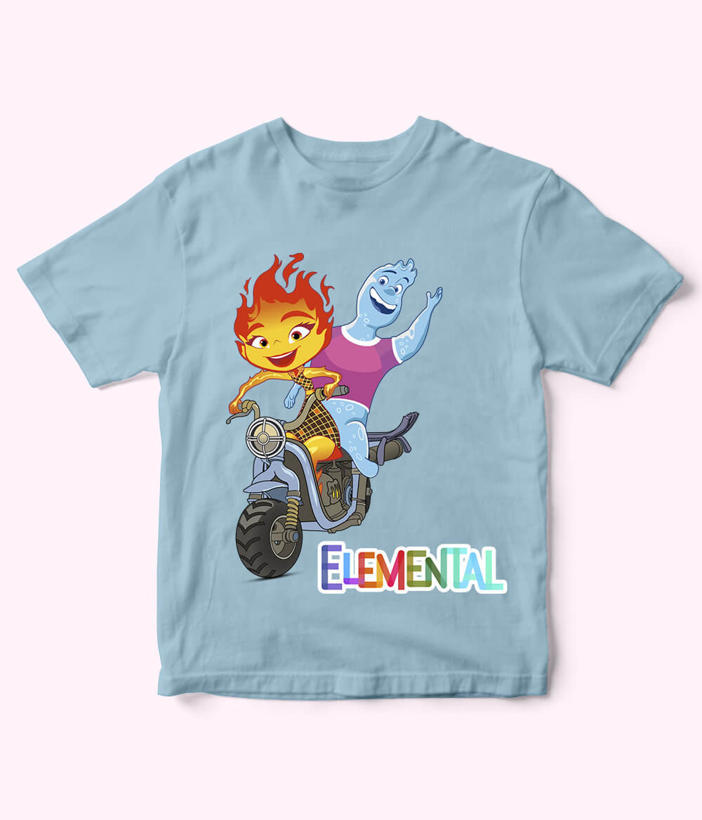 Kids Elemental Sky Blue T-Shirt
