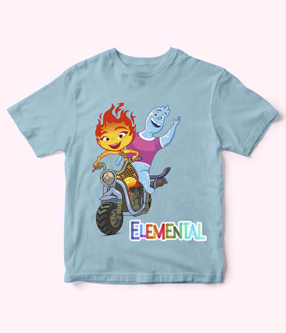 Kids Elemental Sky Blue T-Shirt